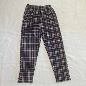 Plaided pants